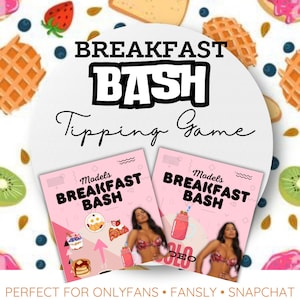 Onlyfans breakfast tipping game, tip games, content creator games , fansly tip games, onlyfans game ideas, onlyfans tips, of tricks