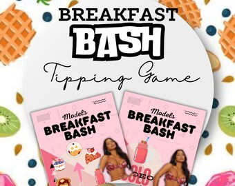 Onlyfans Breakfast Tipping Game: Canva Template (Digital Download)