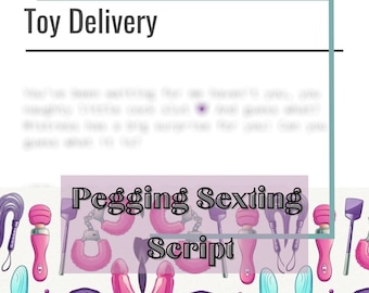 Pegging Sexting Script: CBT Adult Content (Digital Download)