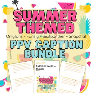 Onlyfans summer captions | Ppv captions, onlyfans caption ideas | summer Ideas | caption bundle | onlyfans ideas |onlyfans tips |