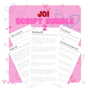 Onlyfans joi scripts | sexting script bundle, joi Sexting script bundle | content creator scripts | onlyfans fansly snapchat twitch