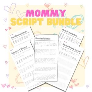 Onlyfans mommy scripts | sexting script bundle, mommy Sexting script bundle | content creator scripts | onlyfans fansly snapchat twitch
