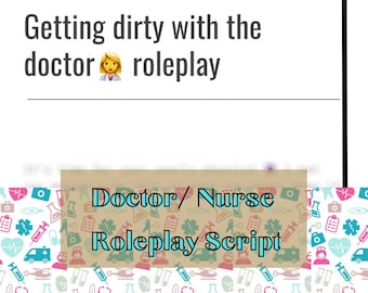 Adult Sexting Roleplay Script: Onlyfans, Twitch, Fansly (Digital Download)