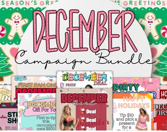 December OnlyFans Campaign Bundle: Sexting Scripts (Canva)