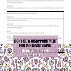 女王様奴隷スクリプト | 大人の奴隷セクスティングスクリプト | アダルト業界のセクスティングスクリプト | Onlyfans パパスクリプト | Twitch Camgirl Snapchat Fansly