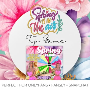 Onlyfans spring tipping game, tip games, content creator games , fansly tip games, onlyfans game ideas, onlyfans tips, of tricks