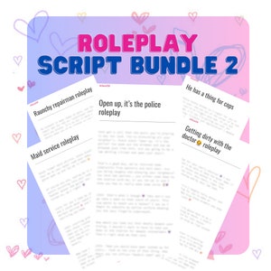 Onlyfans roleplay scripts | sexting script bundle, roleplay script bundle | content creator scripts | onlyfans fansly snapchat twitch