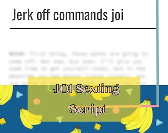 Joi Sexting Script: Adult Industry Content (Digital Download)