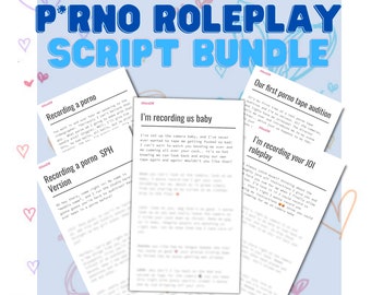 Onlyfans Sexting Rollenspiel Skript Bundle (Digitaler Download)