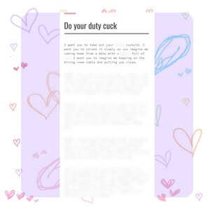 Onlyfans Cuck/cei Sexting Script Bundle (digital Download) - Etsy