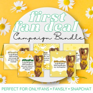 Onlyfans first fan deals| campaign bundle, joi Sexting script bundle | content creator scripts | onlyfans fansly snapchat twitch