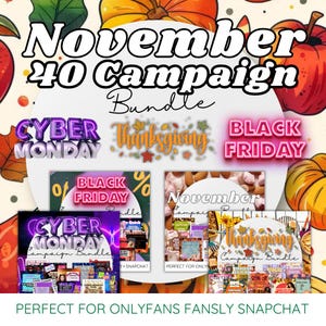 Onlyfans first fan deals| November campaign bundle, joi Sexting script bundle | content creator scripts | onlyfans fansly snapchat