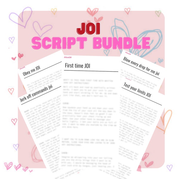 Onlyfans joi scripts | sexting script bundle, joi Sexting script bundle | content creator scripts | onlyfans fansly snapchat twitch