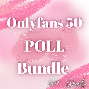 Onlyfans poll-bijschriften, 50 poll-bijschriftbundel, Ppv-bijschriften, onlyfans bijschriftideeën, onlyfans-menu, bijschriftbundel, onlyfans-ideeën,