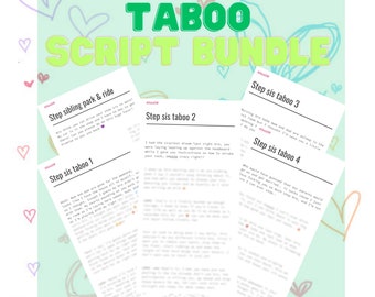 Onlyfans Taboo Sexting Script Bundle (Digital Download)