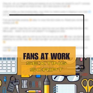 Sexting Script: Adult Work Prompts for Onlyfans, Fansly, Twitch (Digital Download)