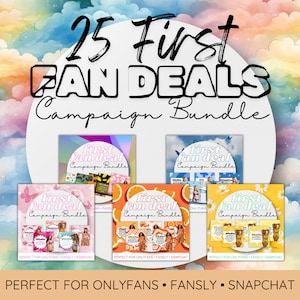 Onlyfans first fan deals| campaign bundle, joi Sexting script bundle | content creator scripts | onlyfans fansly snapchat twitch
