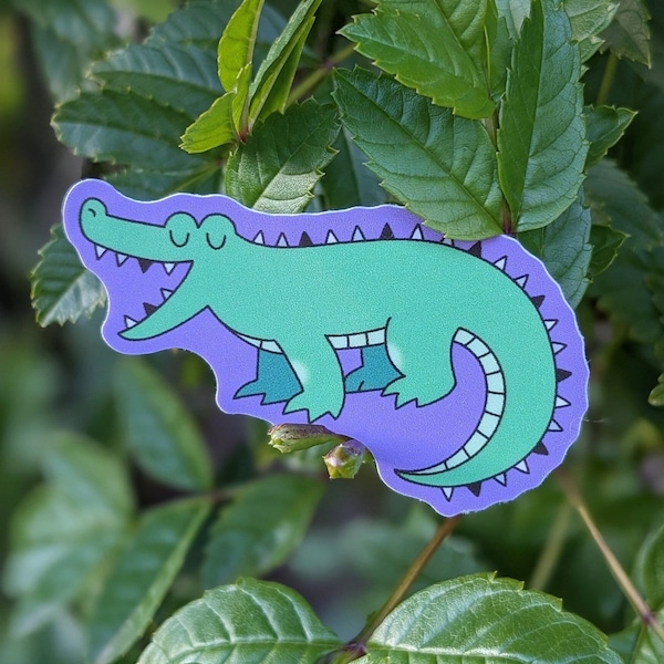 Aro-gator Sticker