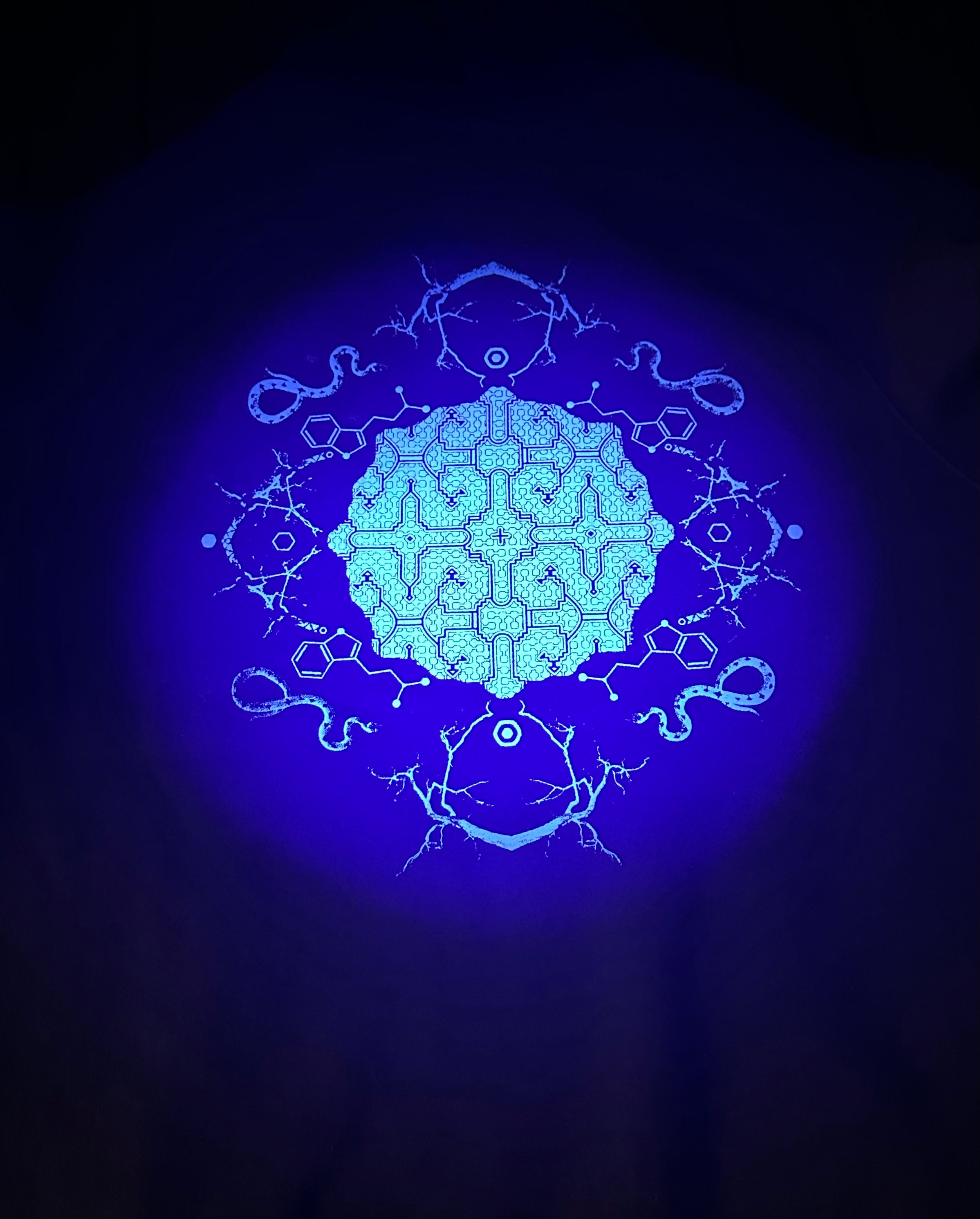 Handmade Ayahuasca Shipibo Shaman Uv Reactive Clothing Mens Etsy Australia