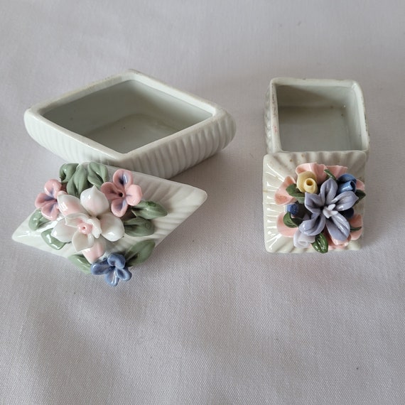 Vintage Pair of Jewelry Boxes - image 1