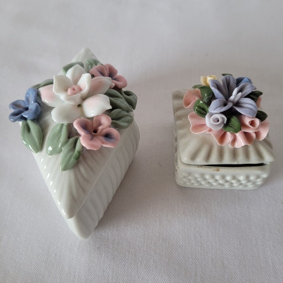 Vintage Pair of Jewelry Boxes - image 3