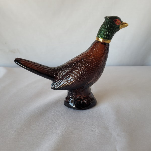 Vintage Avon Pheasant Aftershave Decanter 8" long 7" high