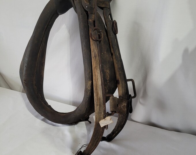 Antique Horse Harness Great Western Décor Etsy