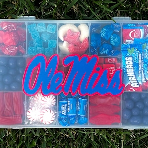 XL Candy Box, Personalized Candy-Gram, Thank You, Birthday, Graduation, College Commit, Congrats, Teacher Gift. FREE SHIPPING