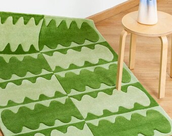 Topographic Map Rug - Etsy