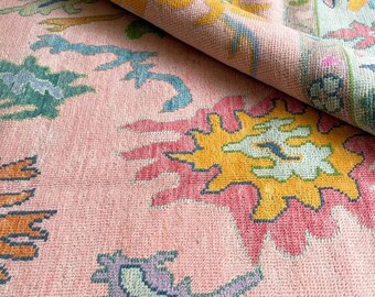 Red and Pink Anatomical Heart Rug. - Etsy