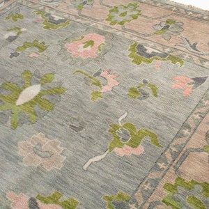 Multi Size Large Oushak Rug.