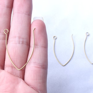 Brass Earring Hook,Earring Connector,Earring Pendant,Earring Findings,Earring Making,Earring Cooper Accessories,Jewelry Supplies FQ0622