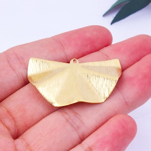 Raw Brass Earring,Charms For Earring Making,Earring Connector,Earring Accessories,Special Shape Earring Pendant,Brass Jewelry Supply FQ0118