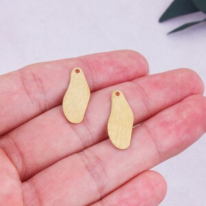 Raw Brass Geometric Shape Earring Pendant,Earring Connector,Charms For Earring Making,Findings for Earring Creation,Earring Supplies FQ0184