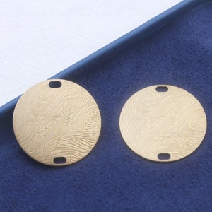 Brass Earring,Earring Connectors,Charms For Earring Making,Earring Pendant,Circular Shape Earring,Brass Jewelry,Earring Parts Supply FQ0095