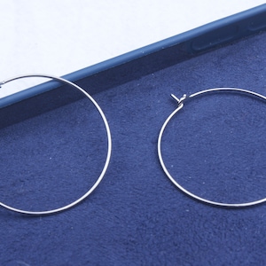 Silver Plated Brass Earring Circle Accessories,Earring Connector,Earring Pendant,Charms For Earring Making,Brass Jewelry Supplies FQ0010
