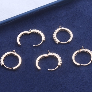 Gold Plated Brass Earring Ear Hook,Earring Pendant,Earring Connector,Earring charms,Brass Jewelry,Earring Accessories Supply FQ0130