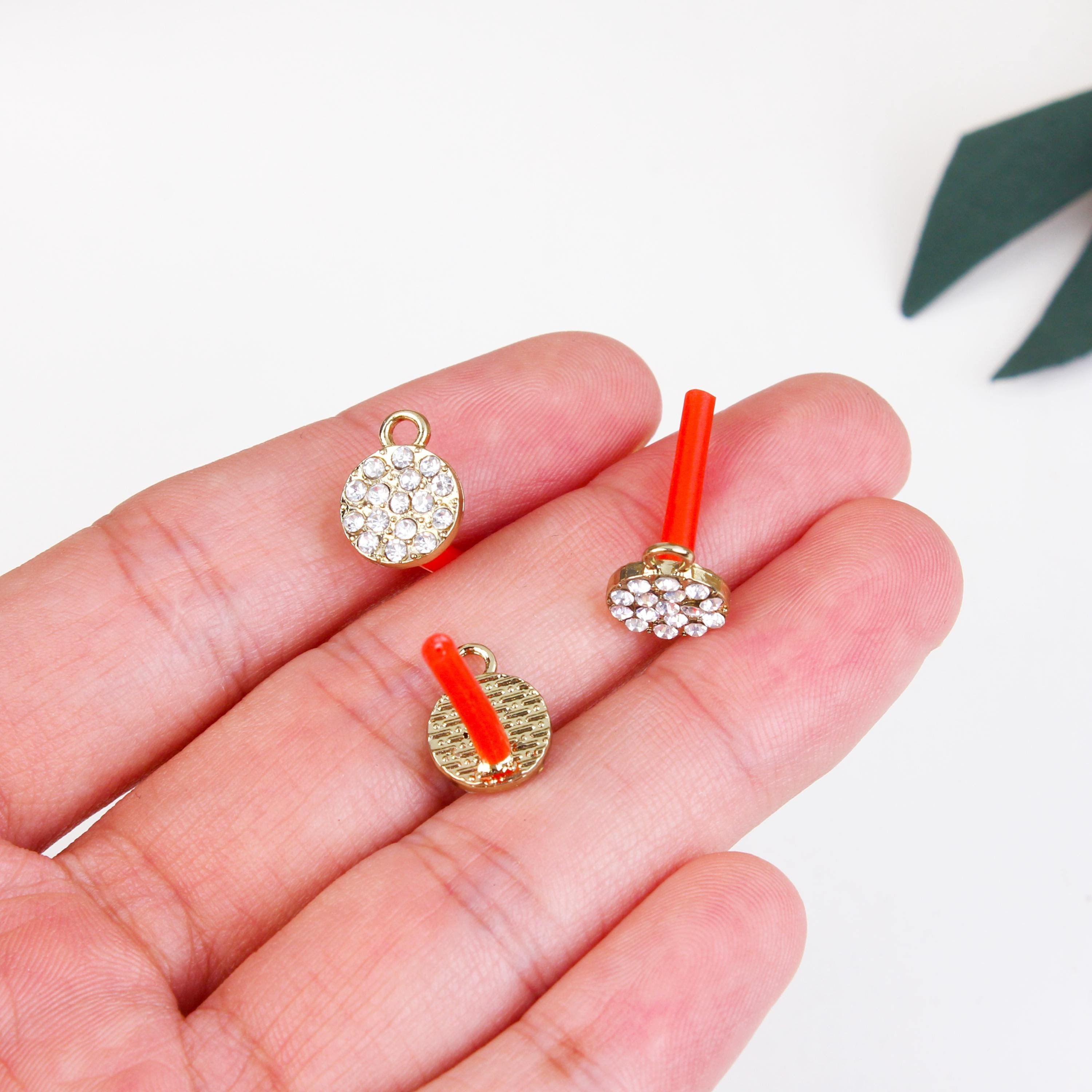 大きな取引 Zircon Earring Post Charms, Alloy Earring Pendants, Elegant アクセサリー