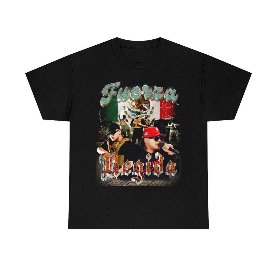 Fuerza Regida Graphic T Shirt Etsy