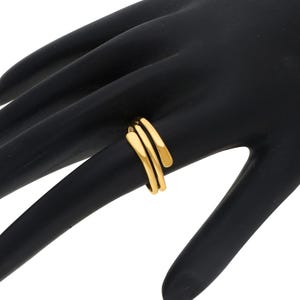 14k Gold Wrap Ring, Wire Wrapped Ring, 925 Sterling Silver Ring For Women, Adjustable Boho Ring, Beautiful Ring, Thumb Ring, Dainty Ring