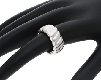 Sterling Silver Wide Band Statement Ring, Silver Thick Ring Band, Chunky Silver Ring, Thick Sterling Band, Wedding Ring