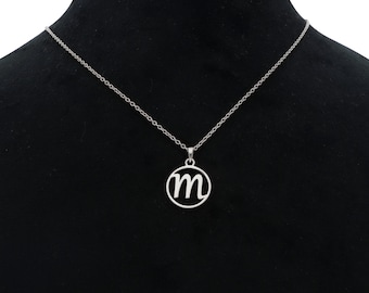 Collar de Escorpio, Signo del Zodiaco Escorpio, Plata de Ley 925, Collar con Colgante del Zodiaco, Joyería de Escorpio, Collar de Astrología, Joyería del Zodiaco