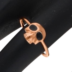 Silver Skull Ring, Tiny Skull Ring, Gothic Skull Ring, Witch Ring, Skull Jewelry, Skull Stacking Rings for Women, Witch Jewelry