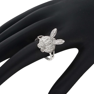 Bunny Ring 925 Sterling Silver