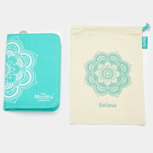 KnitPro Mindful set BELIEVE, juego de puntas de aguja para encaje de acero inoxidable accesorios, artículo 36302DE imagen 4