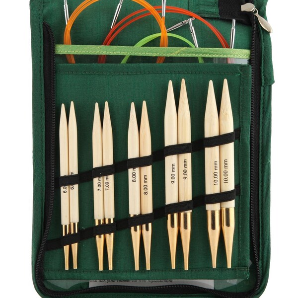 SALE: KnitPro Bamboo / Bamboo Needlepoint Chunky Set, Item 22543