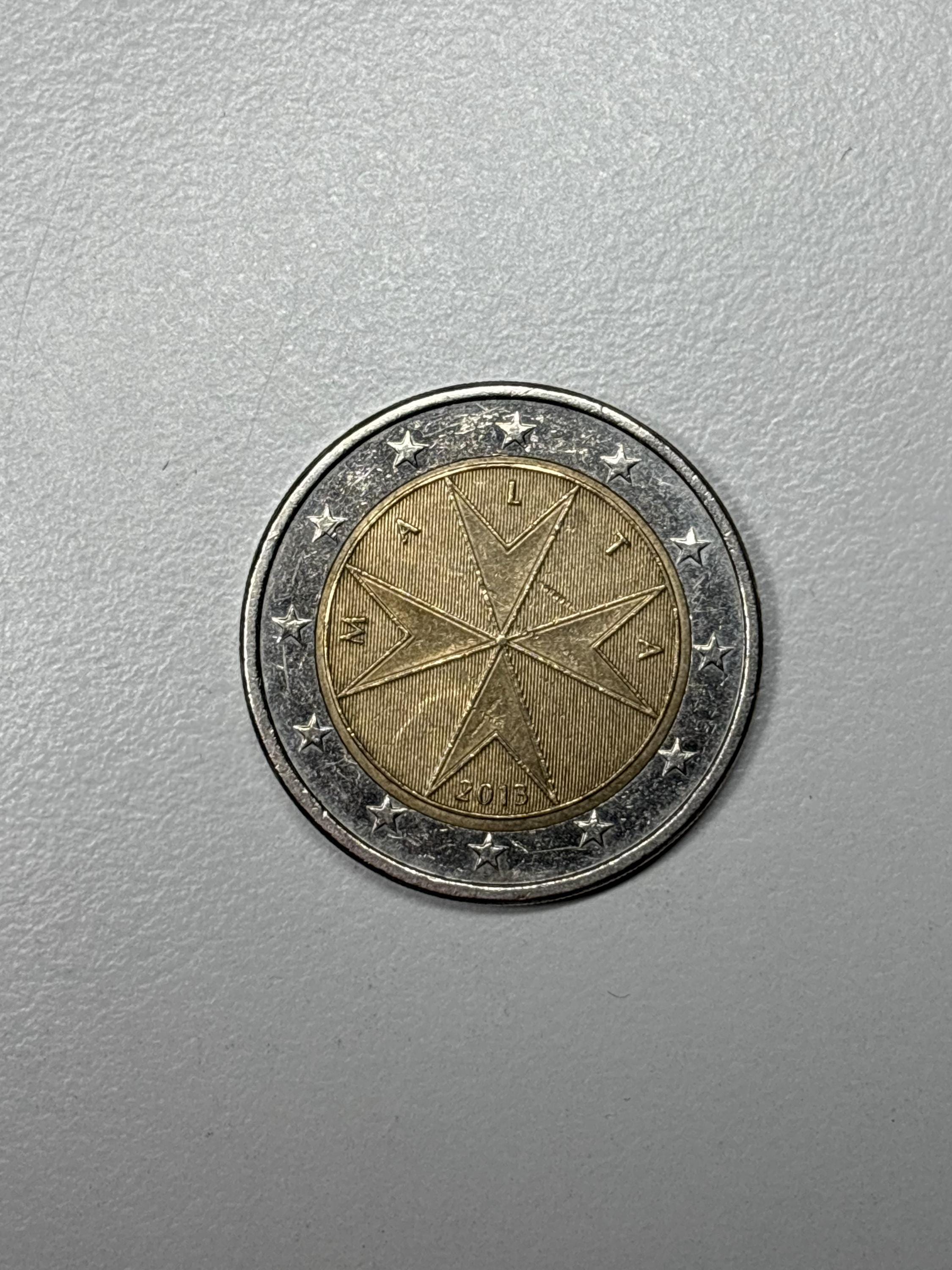 2ユーロ硬貨は希少です - Etsy 日本