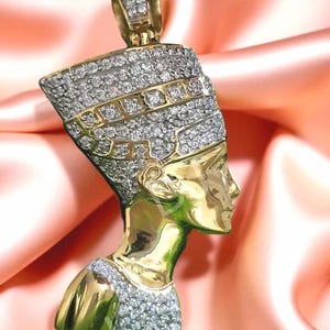 Gold Pharaoh Pendant 14k - Etsy