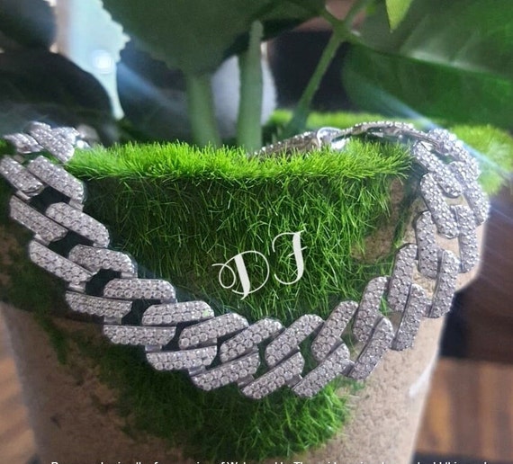 モアサナイトブレスレットマイアミ産 話題沸騰】3mmモアサナイト テニス×マイアミブレスレット｜S925