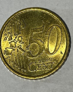 2002 50 Euro Cent Italy - Etsy